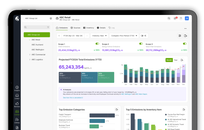 Carbon Accounting Dashboard